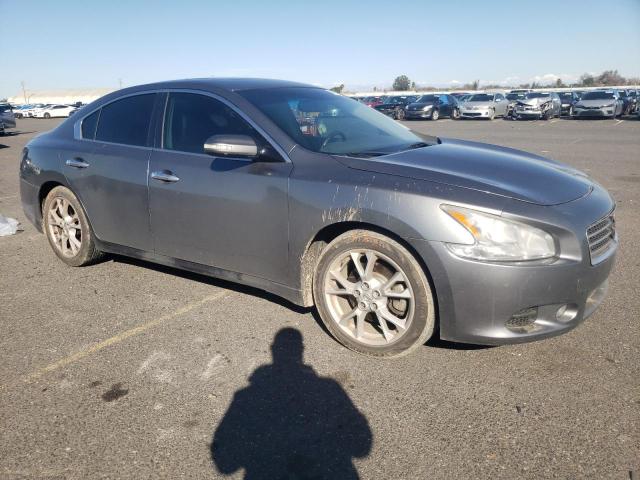 1N4AA5APXEC432732 - 2014 NISSAN MAXIMA S GRAY photo 4