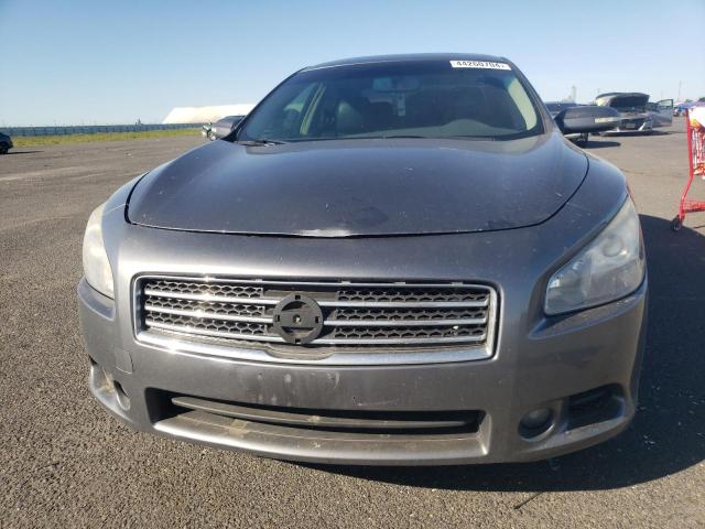 1N4AA5APXEC432732 - 2014 NISSAN MAXIMA S GRAY photo 5