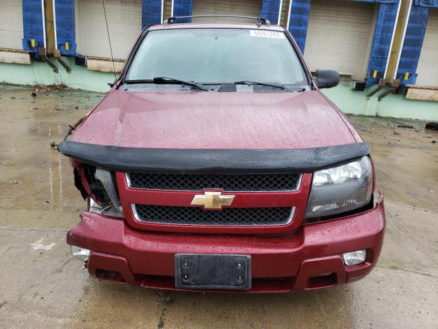 1GNDT13S072249769 - 2007 CHEVROLET TRAILBLAZE LS RED photo 5