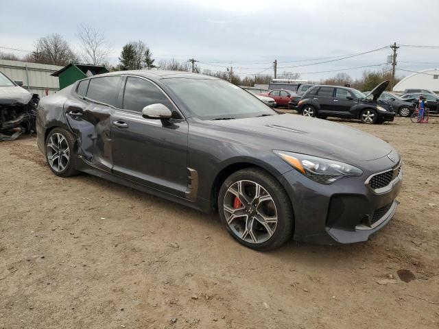 KNAE45LC5J6029230 - 2018 KIA STINGER GT1 GRAY photo 4