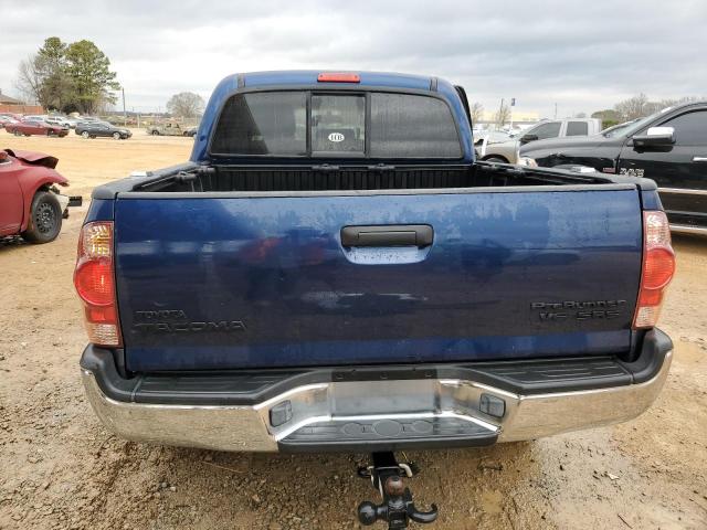 5TEJU62N16Z230613 - 2006 TOYOTA TACOMA DOUBLE CAB PRERUNNER BLUE photo 6