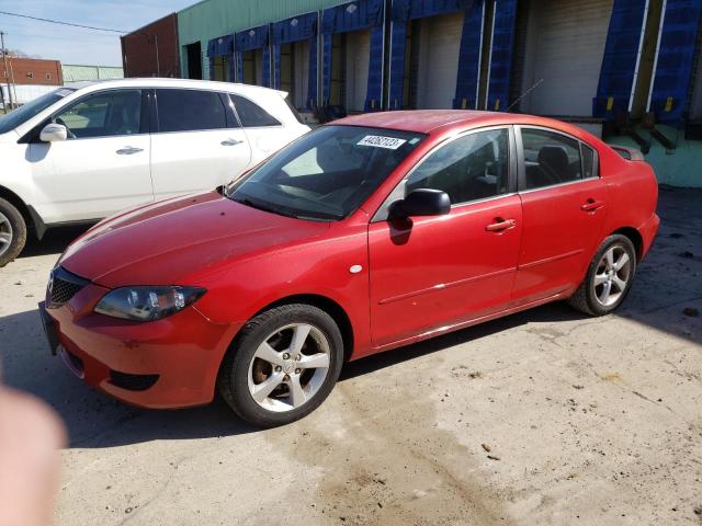 JM1BK12F141171589 - 2004 MAZDA MAZDA3 I RED photo 1