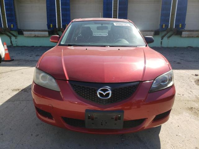 JM1BK12F141171589 - 2004 MAZDA MAZDA3 I RED photo 5