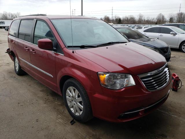 2C4RC1BG7ER269110 - 2014 CHRYSLER TOWN & COU TOURING წითელი ფოტო 4