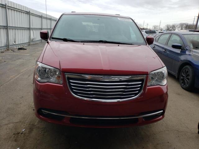 2C4RC1BG7ER269110 - 2014 CHRYSLER TOWN & COU TOURING წითელი ფოტო 5