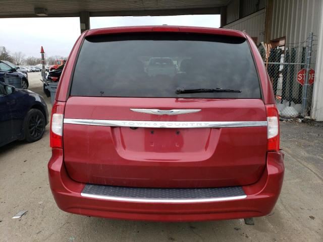 2C4RC1BG7ER269110 - 2014 CHRYSLER TOWN & COU TOURING წითელი ფოტო 6