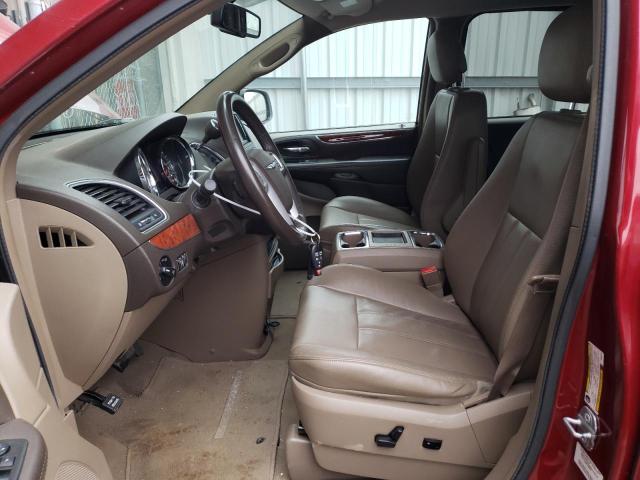 2C4RC1BG7ER269110 - 2014 CHRYSLER TOWN & COU TOURING წითელი ფოტო 7