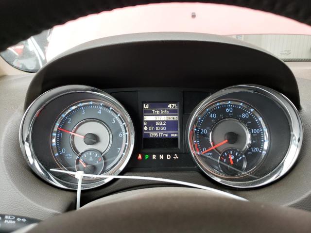 2C4RC1BG7ER269110 - 2014 CHRYSLER TOWN & COU TOURING წითელი ფოტო 9