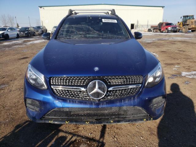 WDC0G6EB7HF185370 - 2017 MERCEDES-BENZ GLC 43 4MATIC AMG BLUE photo 5