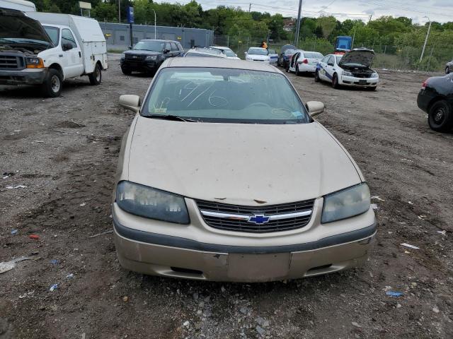 2G1WF52E149366620 - 2004 CHEVROLET IMPALA GOLD photo 5