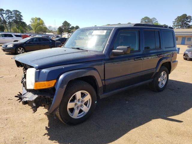 1J8HG48K38C228993 - 2008 JEEP COMMANDER SPORT BLUE photo 1