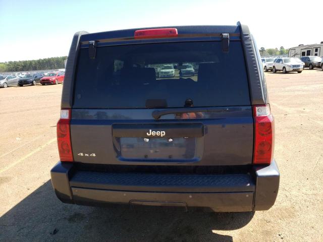 1J8HG48K38C228993 - 2008 JEEP COMMANDER SPORT BLUE photo 6