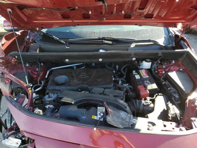 2T3A1RFV7KC022425 - 2019 TOYOTA RAV4 XLE PREMIUM RED photo 12