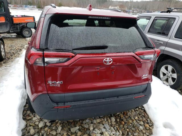 2T3A1RFV7KC022425 - 2019 TOYOTA RAV4 XLE PREMIUM RED photo 6