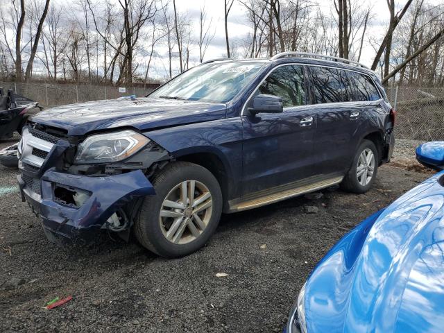 4JGDF7CE1DA127111 - 2013 MERCEDES-BENZ GL 450 4MATIC BLUE photo 1