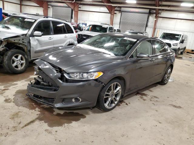 3FA6P0K96GR180330 - 2016 FORD FUSION TITANIUM GRAY photo 1