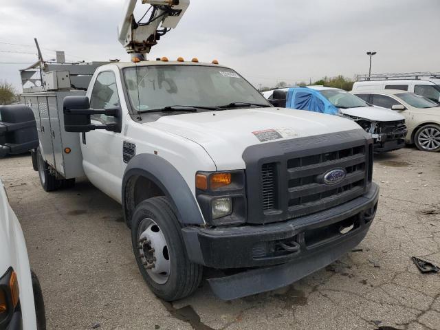 1FD4F46Y48EC94159 - 2008 FORD F450 SUPER DUTY WHITE photo 4