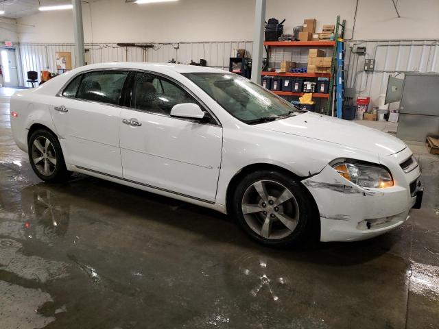 1G1ZC5E08CF138304 - 2012 CHEVROLET MALIBU 1LT Blanc photo 4