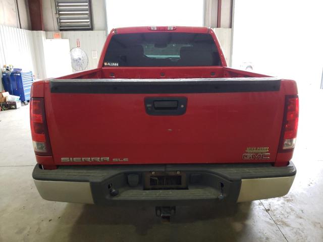 3GTP2VE72DG320658 - 2013 GMC SIERRA K1500 SLE RED photo 6