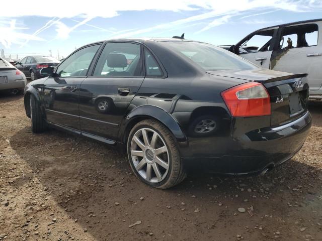 WAULC68E05A039175 - 2005 AUDI A4 1.8T QUATTRO BLACK photo 2