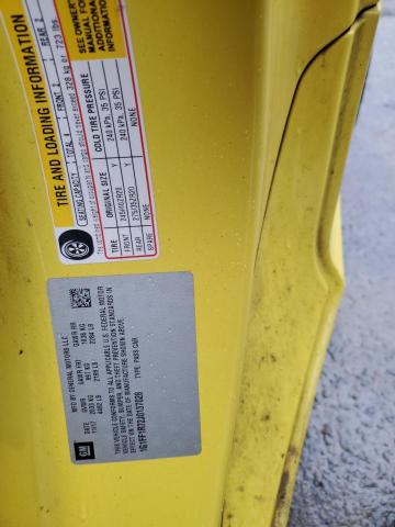 1G1FF1R72J0137028 - 2018 CHEVROLET CAMARO SS YELLOW photo 12