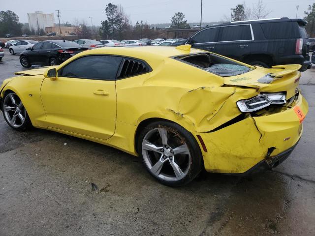 1G1FF1R72J0137028 - 2018 CHEVROLET CAMARO SS YELLOW photo 2