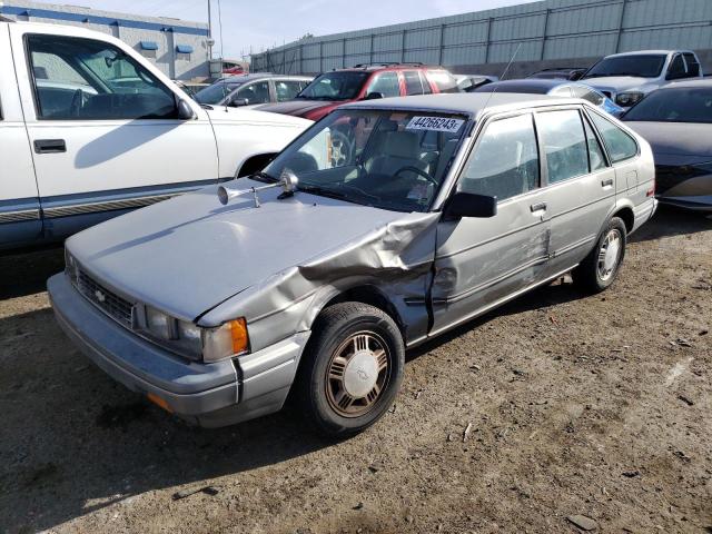 1Y1SK6146HZ005469 - 1987 CHEVROLET NOVA SILVER photo 1