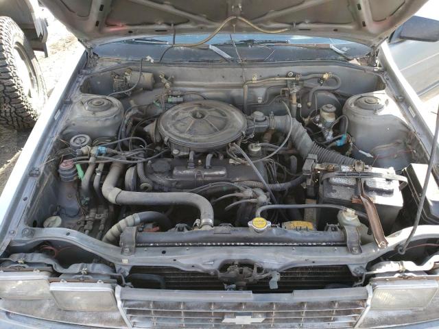 1Y1SK6146HZ005469 - 1987 CHEVROLET NOVA SILVER photo 11