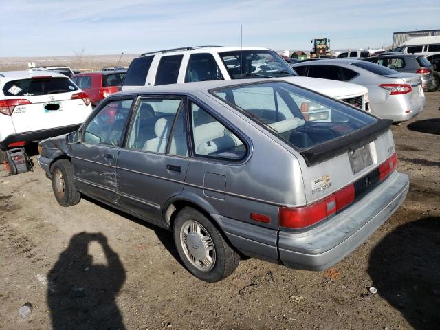 1Y1SK6146HZ005469 - 1987 CHEVROLET NOVA SILVER photo 2