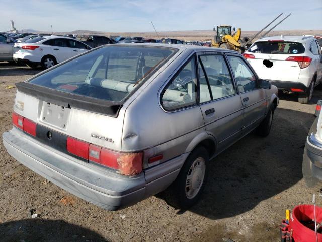 1Y1SK6146HZ005469 - 1987 CHEVROLET NOVA SILVER photo 3