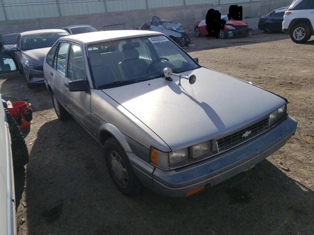 1Y1SK6146HZ005469 - 1987 CHEVROLET NOVA SILVER photo 4