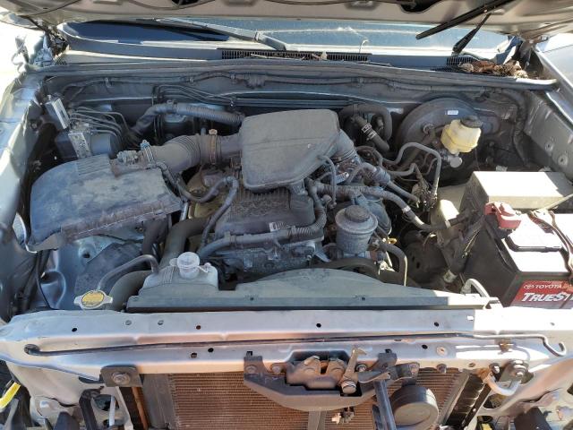 5TFJX4GN4FX041353 - 2015 TOYOTA TACOMA DOUBLE CAB PRERUNNER SILVER photo 11