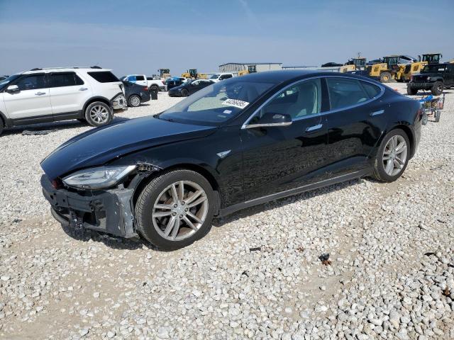 5YJSA1S17EFP51560 - 2014 TESLA MODEL S შავი ფოტო 1