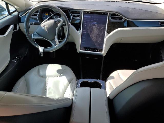 5YJSA1S17EFP51560 - 2014 TESLA MODEL S შავი ფოტო 8