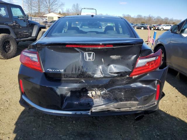 1HGCT1B80GA006755 - 2016 HONDA ACCORD EXL BLACK photo 6