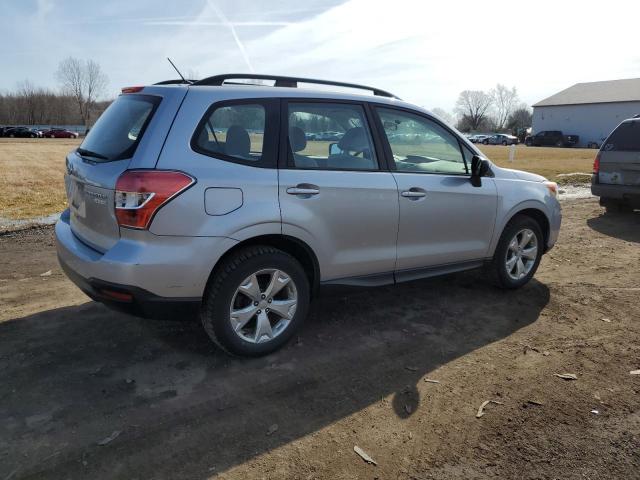 JF2SJABC5FH479210 - 2015 SUBARU FORESTER 2.5I SILVER photo 3