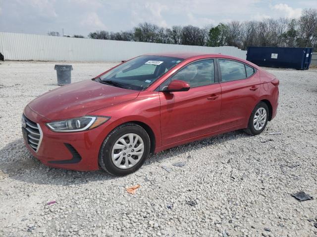 5NPD74LF7HH135219 - 2017 HYUNDAI ELANTRA SE RED photo 1