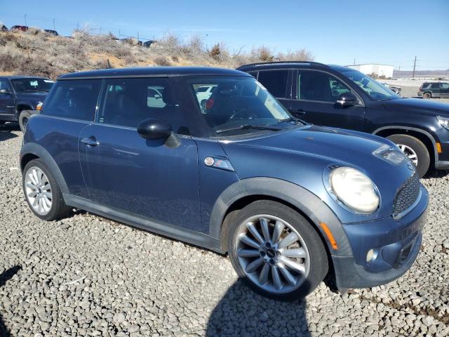 WMWSV3C54BTY11687 - 2011 MINI COOPER S BLUE photo 4