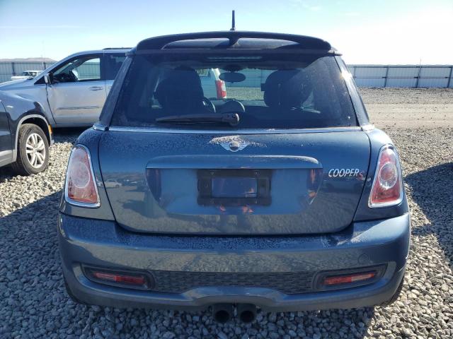 WMWSV3C54BTY11687 - 2011 MINI COOPER S BLUE photo 6