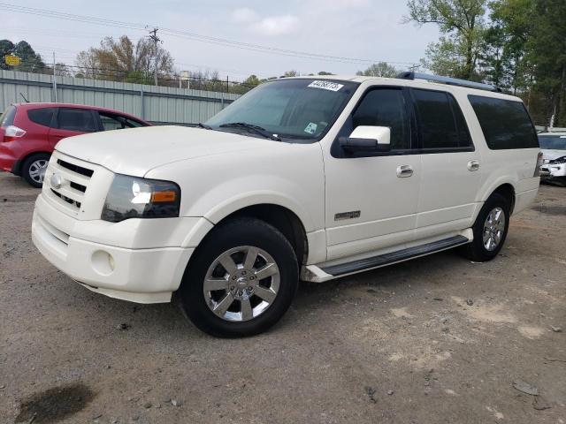 1FMFK19588LA15439 - 2008 FORD EXPEDITION EL LIMITED WHITE photo 1