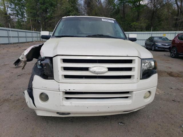 1FMFK19588LA15439 - 2008 FORD EXPEDITION EL LIMITED WHITE photo 5