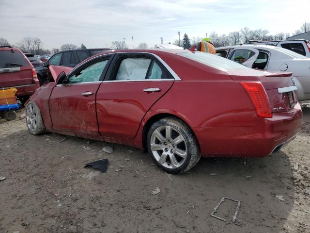 1G6AY5S38E0145735 - 2014 CADILLAC CTS PERFORMANCE COLLECTION Красный фото 2