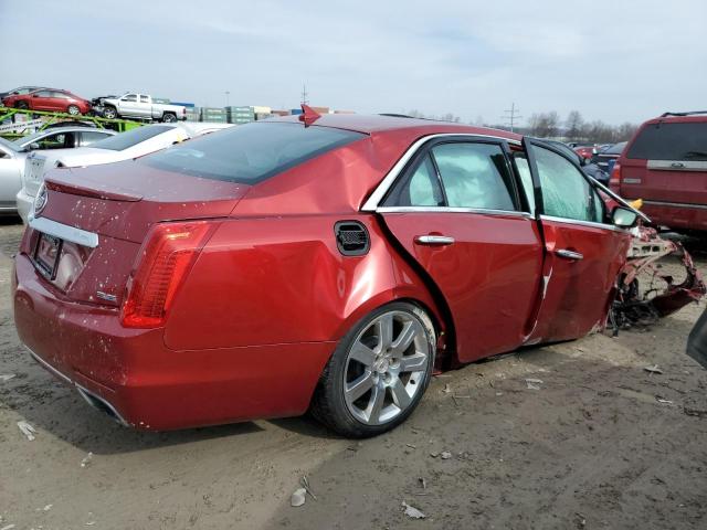 1G6AY5S38E0145735 - 2014 CADILLAC CTS PERFORMANCE COLLECTION Красный фото 3