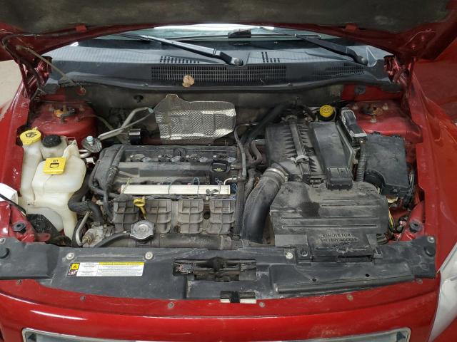 1B3CB3HA3AD566591 - 2010 DODGE CALIBER MAINSTREET RED photo 12