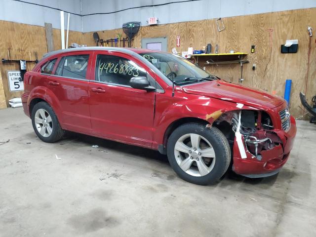 1B3CB3HA3AD566591 - 2010 DODGE CALIBER MAINSTREET RED photo 4