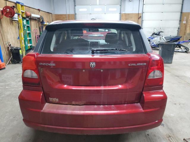 1B3CB3HA3AD566591 - 2010 DODGE CALIBER MAINSTREET RED photo 6