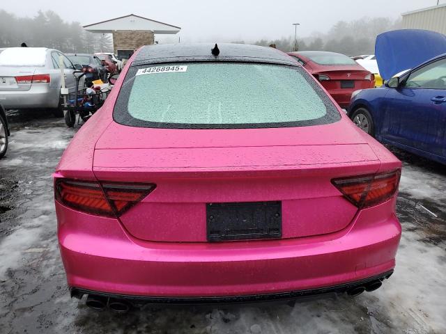 WAUW2AFC7GN190191 - 2016 AUDI S7 PRESTIGE PINK photo 6