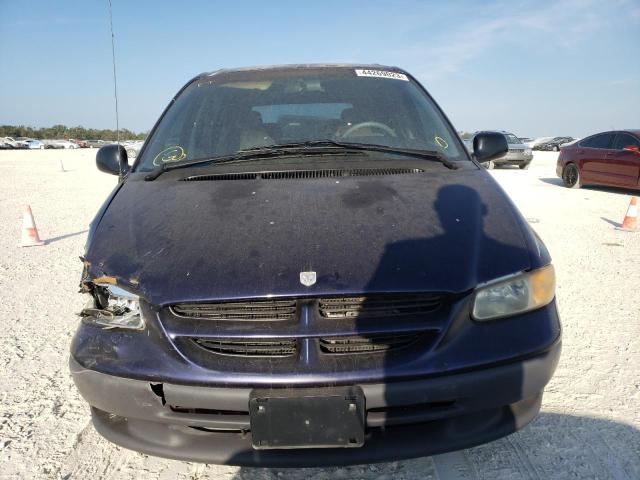 2B4FP2536XR190209 - 1999 DODGE CARAVAN BLUE photo 5