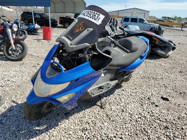 RFBT7K2219B250239 - 2009 KYMCO USA INC XCITING 250 BLUE photo 2