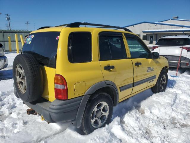 2CNBJ734836923198 - 2003 CHEVROLET TRACKER ZR2 YELLOW photo 3